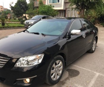 Toyota Camry 2.4G 2007 - Bán ô tô Toyota Camry 2.4G 2007, màu đen chính chủ, giá tốt