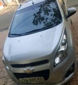 Chevrolet Spark LTZ  2014 - Cần bán gấp Chevrolet Spark LTZ đời 2014, màu bạc số tự động, 280tr