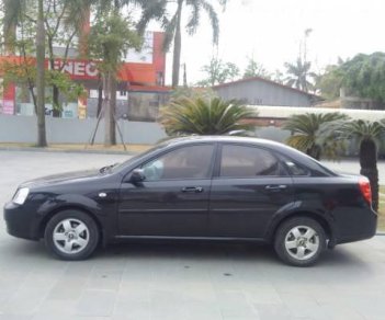 Chevrolet Lacetti    2011 - Bán Chevrolet Lacetti năm 2011, màu đen xe gia đình, giá 276tr