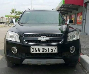 Chevrolet Captiva LT 2007 - Bán Chevrolet Captiva LT 2007, màu đen số sàn 