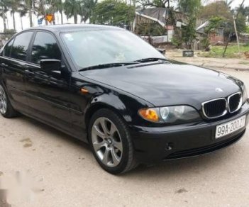 BMW 3 Series  318i  2002 - Bán xe BMW 3 Series 318i sản xuất 2002, màu đen  