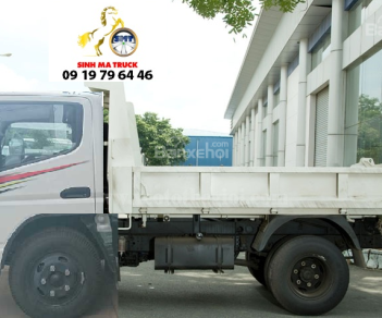 Mitsubishi Canter 4.7 2017 - Bán xe Mitsubishi Canter 4.7-Ben 1.7T SX 2017, màu trắng, giao ngay