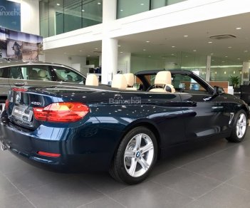 BMW 4 Series 420i Carbiolet 2017 - Cần bán xe BMW 4 Series 420i Carbiolet 2018, màu xanh, nhập khẩu chính hãng. LH: 0978877754
