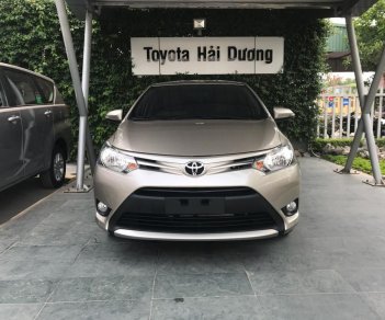 Toyota Vios E 2018 - Bán xe Toyota Vios E đời 2018, màu nâu vàng, giá 490tr tại Toyota Hải Dương