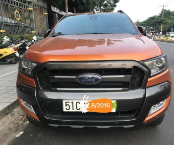 Ford Ranger 3.2L Wildtrak 4x4 AT 2016 - Bán Ford Ranger Wildtrak 3.2 8/2016 chạy lướt, trả trước 290tr nhận xe