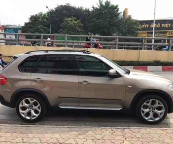 BMW X5 2007 - Cần bán xe BMW X5 năm 2007, màu vàng, nhập khẩu, giá 590tr