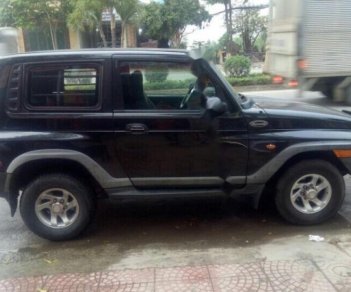 Ssangyong Korando 2004 - Cần bán lại xe Ssangyong Korando 2004, màu đen, nhập khẩu
