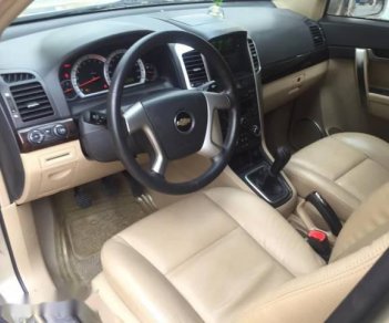 Chevrolet Captiva   LT  2008 - Cần bán gấp Chevrolet Captiva LT năm 2008, màu vàng cát