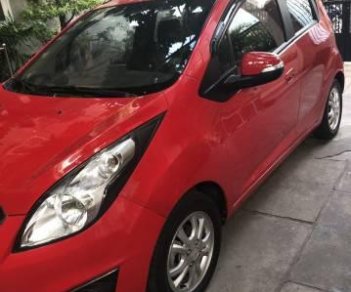 Chevrolet Spark   LTZ 2015 - Bán Chevrolet Spark LTZ sản xuất năm 2015, màu đỏ ít sử dụng