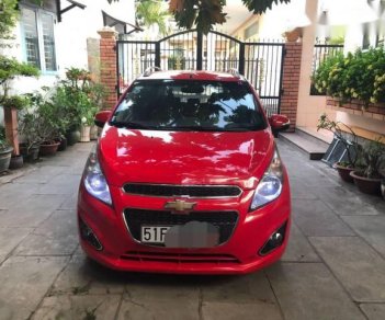 Chevrolet Spark   LTZ 2015 - Bán Chevrolet Spark LTZ sản xuất năm 2015, màu đỏ ít sử dụng