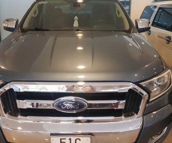 Ford Ranger XLS 2016 - Cần bán Ford Ranger XLS sản xuất năm 2016, màu ghi vàng, nhập khẩu nguyên chiếc