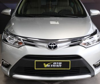 Toyota Vios 1.5G AT 2017 - Bán xe Toyota Vios 1.5G AT đời 2017, bạc, 22.000km, giá 558 triệu