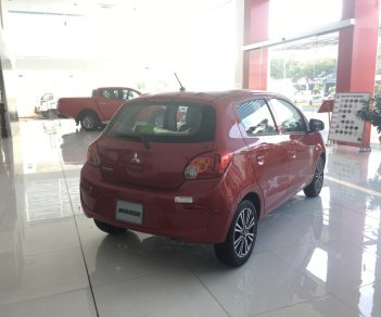 Mitsubishi Mirage MT ECO 2017 - Bán Mitsubishi Mirage MT ECO năm 2017, màu đỏ, nhập khẩu nguyên chiếc, giá 345tr