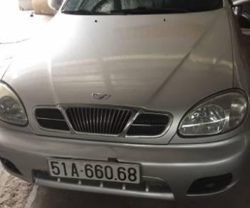 Daewoo Lanos 2003 - Cần bán xe Daewoo Lanos sản xuất 2003, màu bạc, giá chỉ 115 triệu