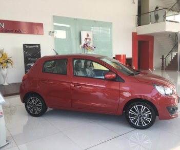 Mitsubishi Mirage MT ECO 2017 - Bán Mitsubishi Mirage MT ECO năm 2017, màu đỏ, nhập khẩu nguyên chiếc, giá 345tr