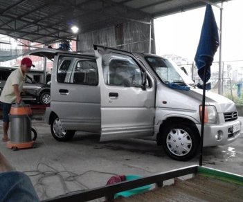 Suzuki Wagon R+ 2003 - Cần bán lại xe Suzuki Wagon R+ đời 2003, màu bạc, nhập khẩu chính chủ, giá tốt