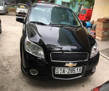 Chevrolet Aveo LTZ 1.5 AT 2015 - Cần bán Chevrolet Aveo LTZ 1.5 AT năm 2015, màu đen, giá 345tr