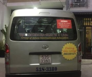 Toyota Hiace  MT   2008 - Bán ô tô Toyota Hiace MT năm sản xuất 2008 giá cạnh tranh