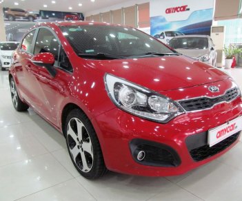 Kia Rio  1.4AT 2014 - Bán xe Kia Rio 1.4AT đời 2014, màu đỏ, nhập khẩu chính hãng giá tốt