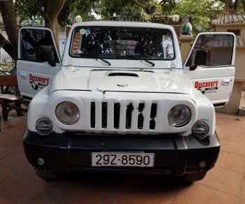 Kia Jeep 2002 - Bán Kia Jeep 2002, màu trắng, nhập khẩu  