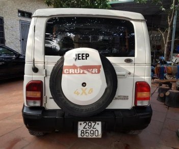 Kia Jeep 2002 - Bán Kia Jeep 2002, màu trắng, nhập khẩu  