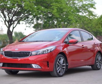 Kia Cerato 1.6AT  2018 - Giá Kia Cerato đỏ số tự động mẫu mới nhất tháng 05/2018, cho vay 90%, đủ màu lh: 0934.075.248