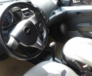 Chevrolet Spark AT   2015 - Bán xe Chevrolet Spark AT số tự động đời 2015, màu xanh xe cực đẹp, như xe mới