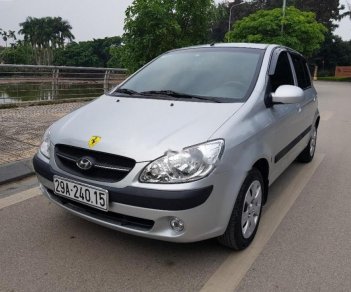 Hyundai Getz 1.1 MT 2010 - Cần bán lại xe Hyundai Getz năm 2010, màu bạc, nhập khẩu xe gia đình 