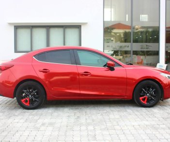 Mazda 3 1.5AT  2016 - Bán xe Mazda 3 - 1.5AT, màu đỏ đời 2016, xe nguyên thủy 100%, odo 34.000km