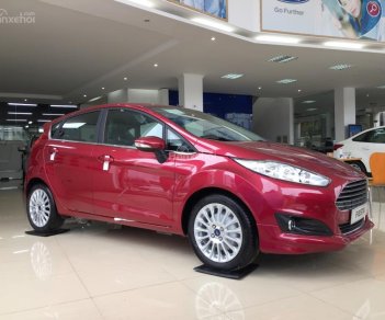 Ford Fiesta 1.0 Ecoboost  2018 - Bán xe Ford Fiesta 1.0 Ecoboost Hatchback đời 2018, màu đỏ, giá cực tốt