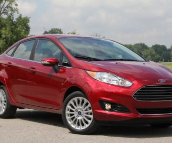 Ford Fiesta Titanium 1.5AT 2018 - Bán xe Ford Fiesta Titanium 1.5AT 4 cửa năm 2018, màu đỏ giá cực tốt