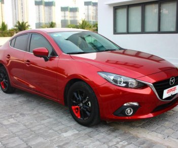 Mazda 3 1.5AT  2016 - Bán xe Mazda 3 - 1.5AT, màu đỏ đời 2016, xe nguyên thủy 100%, odo 34.000km