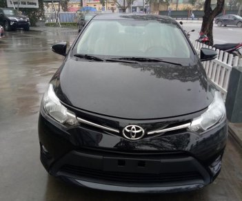 Toyota Vios 2018 - Cần bán xe Toyota Vios sản xuất 2018, màu đen, 513 triệu