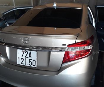 Toyota Vios 2014 - Cần bán Toyota Vios đăng ký lần đầu 2014, màu màu khác chính chủ, giá chỉ 480tr