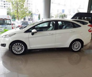 Ford Fiesta   Titanium 4D  2018 - Bán xe Ford Fiesta Titanium 4D sản xuất năm 2018, màu trắng, 560tr