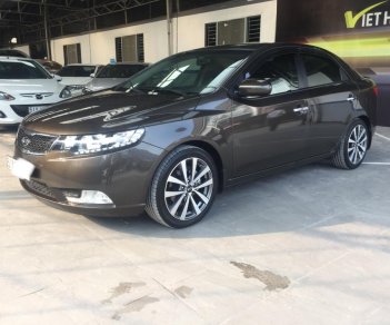 Kia Forte S 2013 - Bán Kia Forte S 2013, màu rêu, biển TP, giá TL, hỗ trợ góp