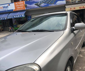 Daewoo Lacetti 2004 - Xe Daewoo Lacetti đời 2004 màu bạc, 130 triệu