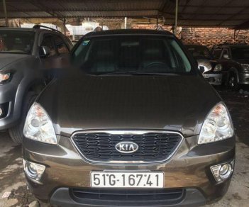 Kia Carens  EX 2.0 2014 - Bán xe Kia Carens EX 2.0 đời 2014, màu nâu số sàn, giá 395tr