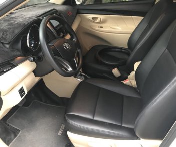 Toyota Vios 1.5E 2017 - Bán Toyota Vios 1.5E 2017, màu trắng, đúng chất, giá thương lượng, hổ trợ góp