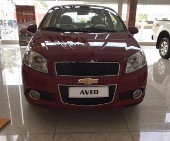 Chevrolet Aveo LT 1.4 MT 2017 - Bán xe Chevrolet Aveo LT 1.4 MT đời 2017, màu đỏ 