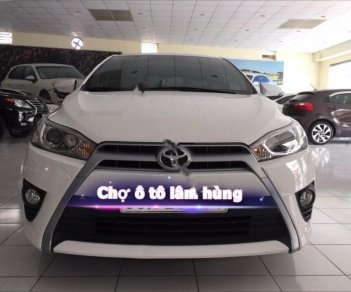 Toyota Yaris 1.3G 2015 - Bán Toyota Yaris 1.3 G sản xuất 2015, màu trắng, nhập khẩu
