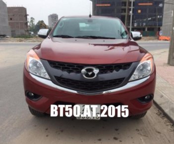 Mazda BT 50 2.2L 4x2 AT 2015 - Auto bán Mazda BT 50 2.2L 4x2 AT sản xuất 2015, màu đỏ, nhập khẩu