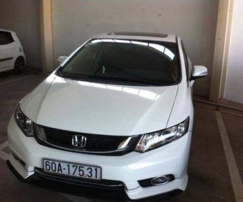 Honda Civic   2.0 2014 - Chính chủ bán ô tô Honda Civic 2.0 đời 2014, màu trắng