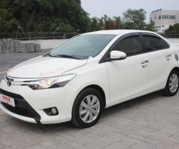 Toyota Vios 1.5G AT 2016 - Cần bán Toyota Vios 1.5 G năm 2016, màu trắng, xe zin, bao test