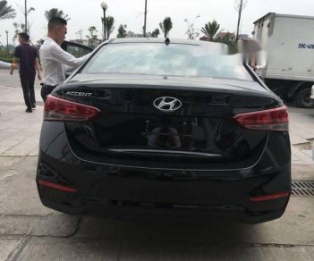 Hyundai Accent   2018 - Bán Hyundai Accent sản xuất năm 2018, màu đen, 425 triệu