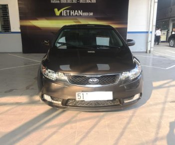 Kia Forte S 2013 - Bán Kia Forte S 2013, màu rêu, biển TP, giá TL, hỗ trợ góp