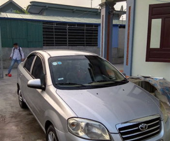 Daewoo Gentra SX   2009 - Bán xe Daewoo Gentra SX đời 2009, màu bạc 