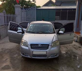 Daewoo Gentra SX   2009 - Bán xe Daewoo Gentra SX đời 2009, màu bạc 