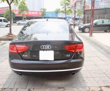 Audi A8 4.2 Quattro 2010 - Bán xe Audi A8 4.2 Quattro, SX 2010, đăng kí 2011, màu xanh, nhập nguyên chiếc tại Đức