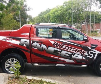 Ford Ranger Wildtrak AT 2014 - Bán Ford Ranger Wildtrak 2014 AT, 630tr, 68.000km, xe chạy lướt không lỗi